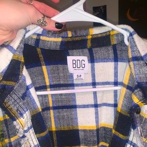 Patchwork style flannel